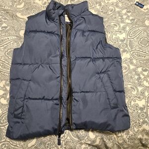 Old Navy Boy's Navy Puffer Vest